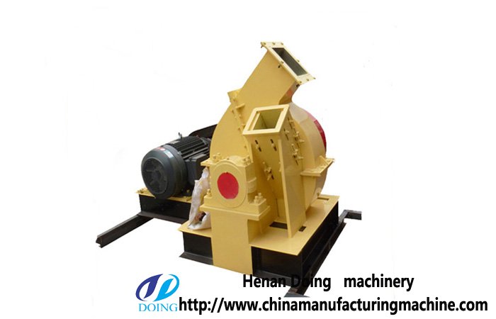 Electric wood chipper