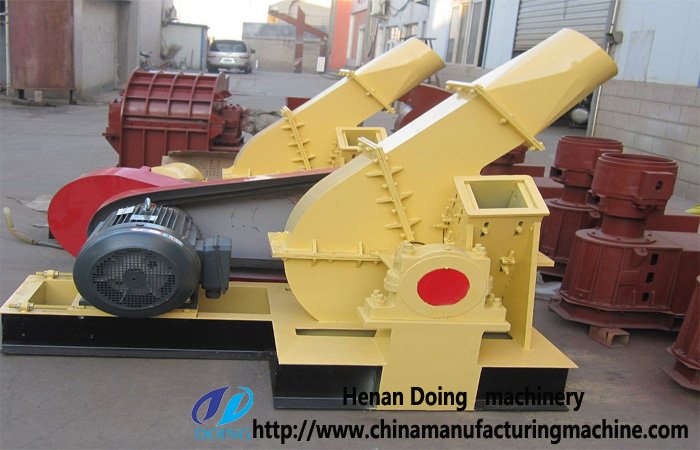 Small disc wood chipper machine