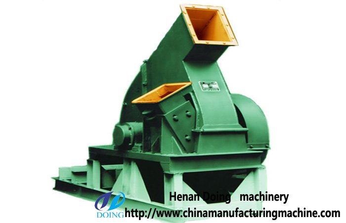 What is the inner structure of wood chipper shredder?