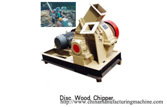 CE certificated industrial disc wood chipper
