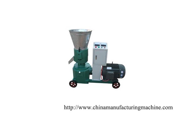 Straw flat pellet mill