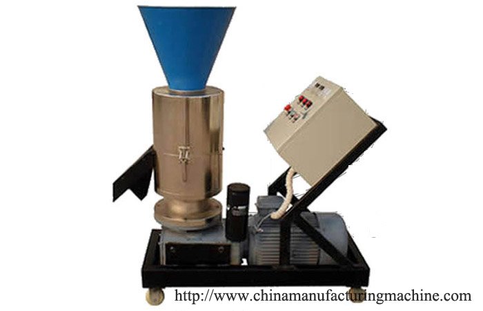 Flat die feed pellet mill machine