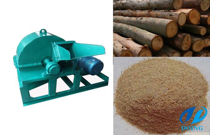 Sawdust making machine