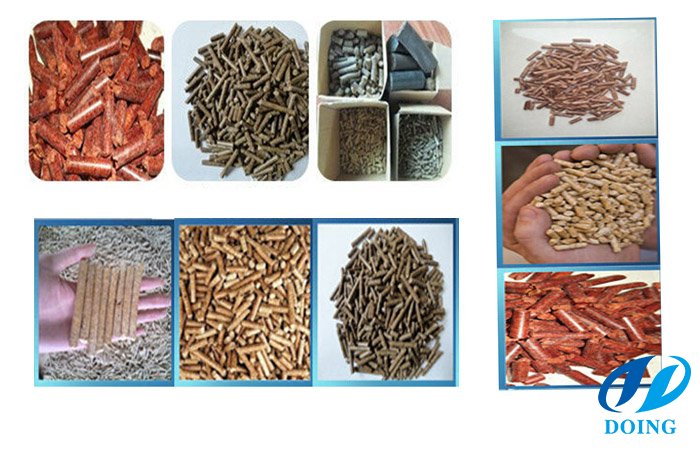What is the features of your final wood pellet ?
