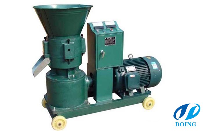 Small flat pellet mill machine