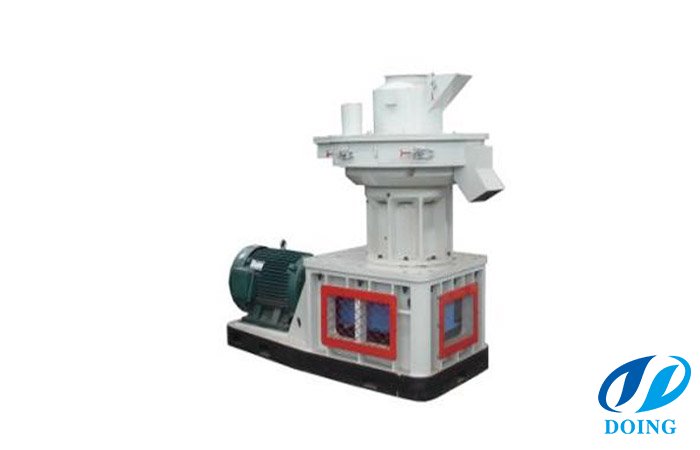 Vertical wood pellet mill