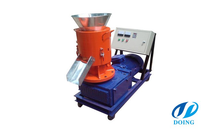 Flat die pellet mill features