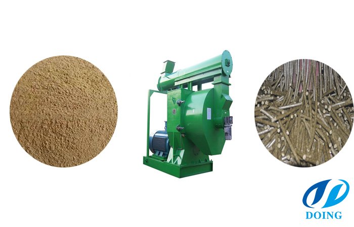 How to make wood pellets with sawdust ?