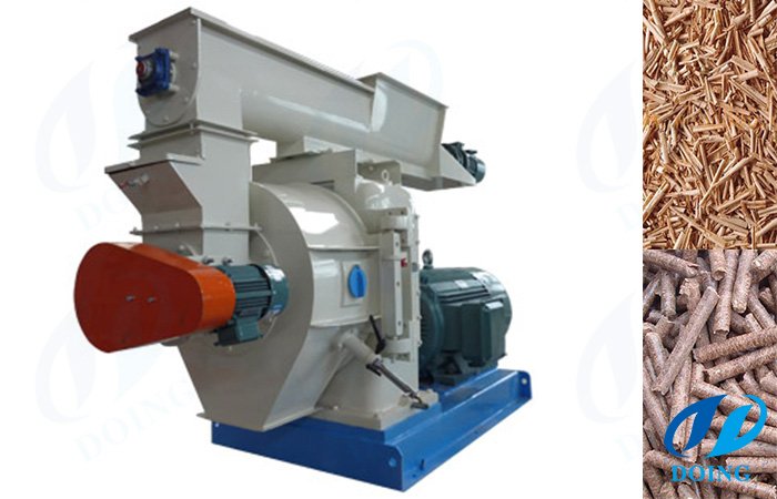 Biomass briquette machine