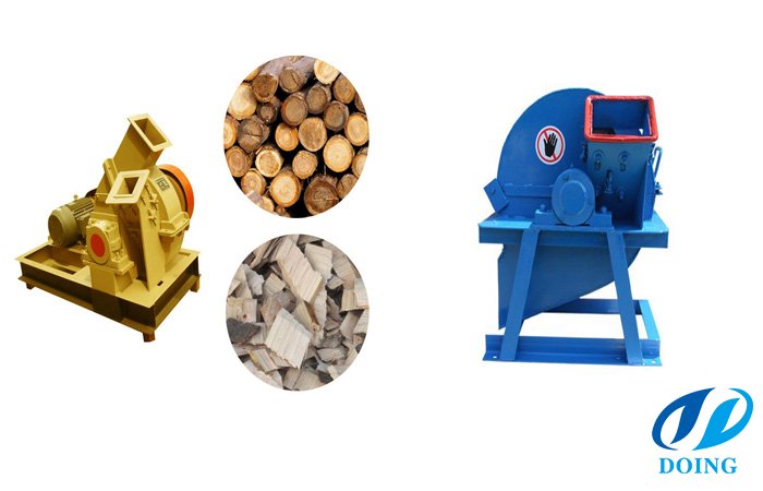 Wood chippers vs. wood shredders