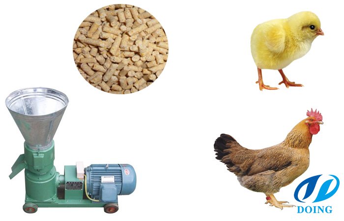 Chicken feed making machine