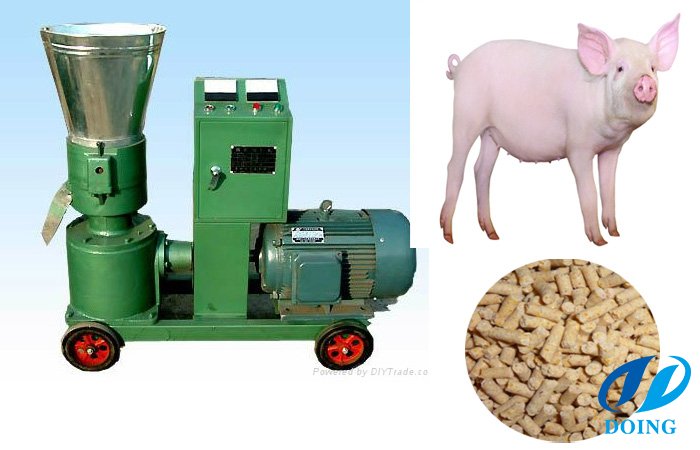 Pig feed pellet mill machine