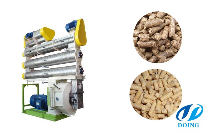 Feed pellet machine