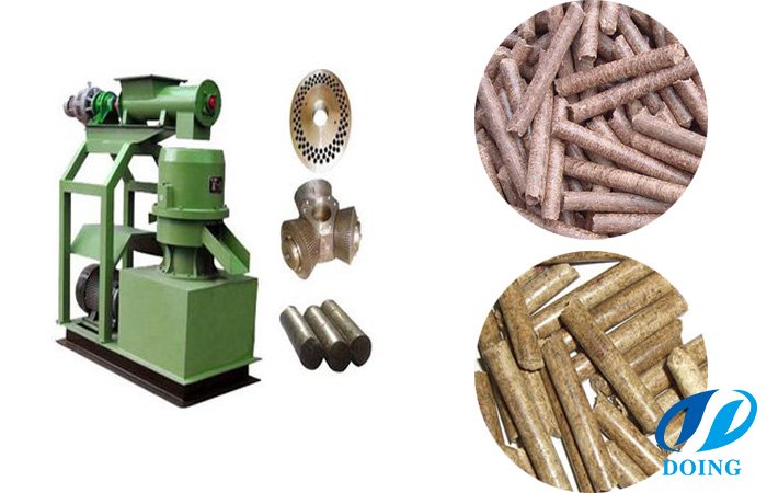 Wood stove pellets mill machine