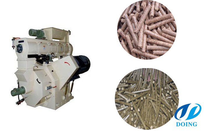 Ring die wood pellet plant