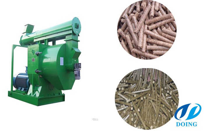 Ring die wood pellet mill