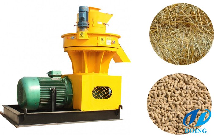 Straw pellet mill