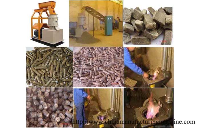 wood stove pellets mill machine