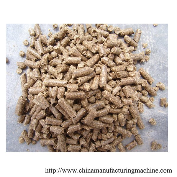 flat feed pellet machine