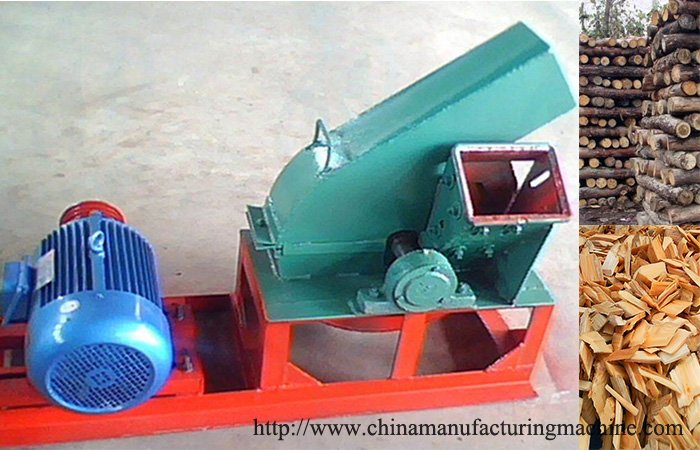 Industrial disc wood chipper 