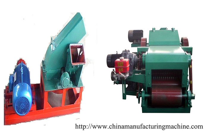 wood chipping machine