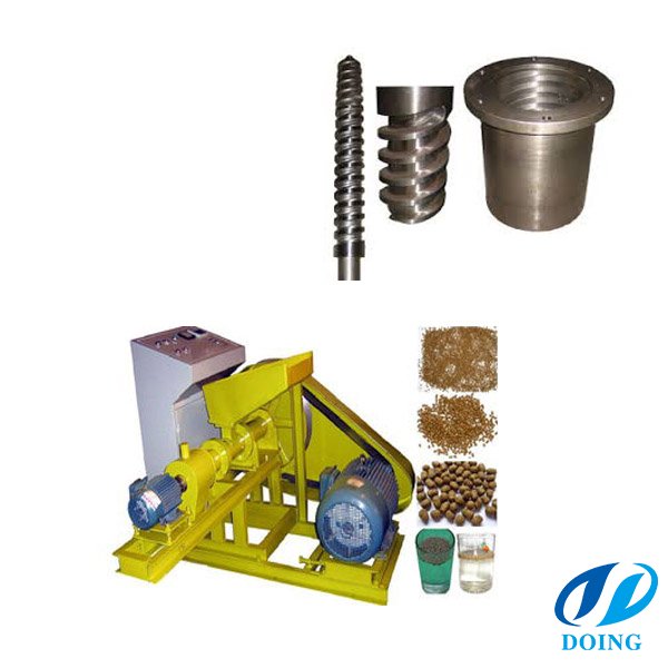 wet type fish feed extruder