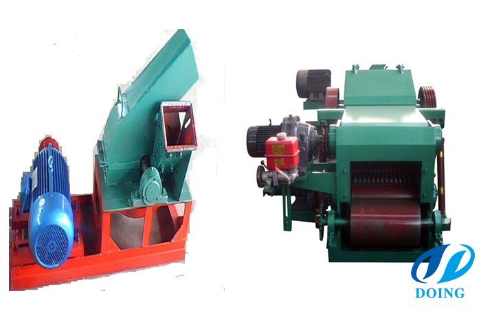 Timber waste crusher