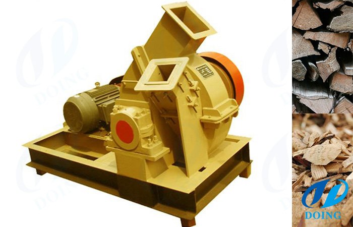 Timber waste crusher