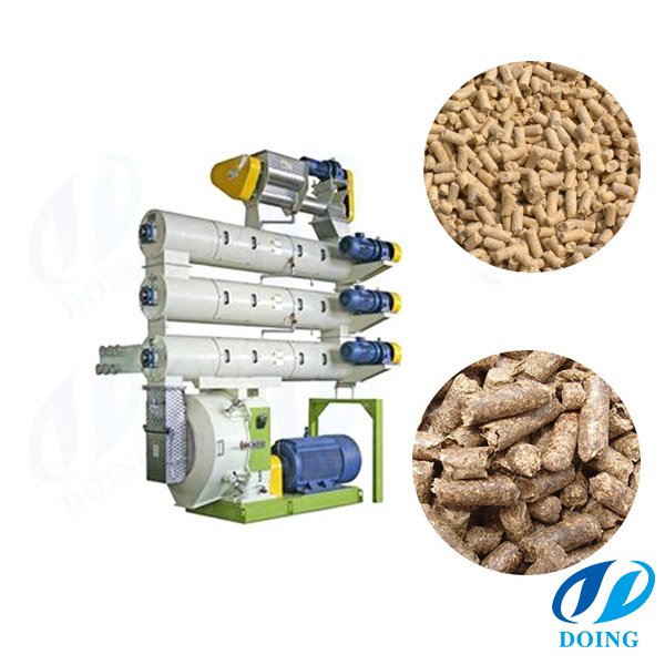 Poultry feed pellet mill