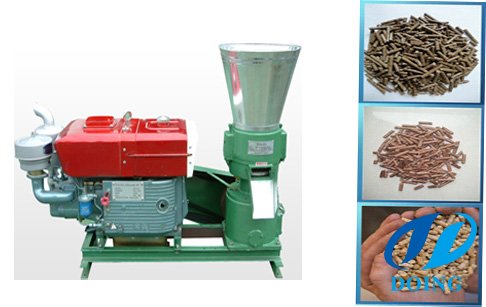 making wood pellet machine